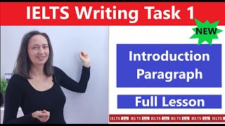 IELTS Writing Task 1 Introduction Paragraph  High Band Score Lesson [upl. by Kannry]