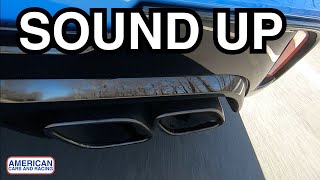 SOUND UP 3 Minutes of Cadillac CT4V Blackwing Exhaust [upl. by Natty321]