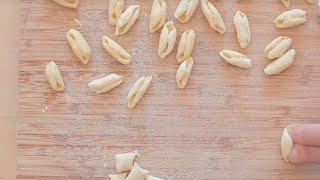 How to make cavatelli pasta  Video recipe [upl. by Duval]