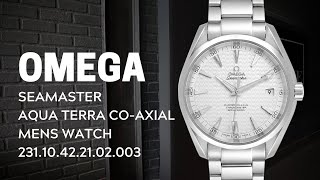 Omega Seamaster Aqua Terra CoAxial Mens Watch 23110422102003  SwissWatchExpo [upl. by Fania42]