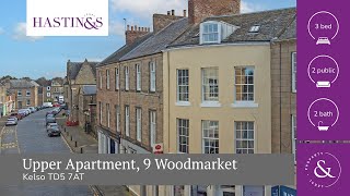 Upper Apartment 9 Woodmarket Kelso TD5 7AT  Video Tour [upl. by Eilyw]