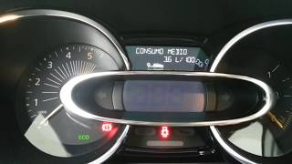 Renault Clio IV 15 dCi 90CV consumi carburante fuel consumption [upl. by Harima]