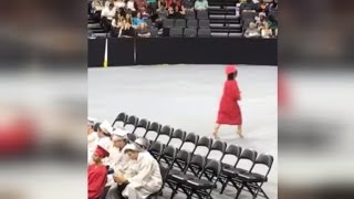 Teen Defends Walking Out High School Graduation After Facing Backlash [upl. by Disario332]