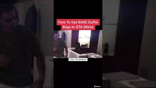 How to get rare duffel bags GTA5 [upl. by Wilhide942]