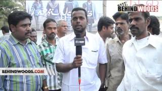 FANS CELEBRATE VISHWAROOPAM OPENING KAMAL HAASAN PART1 BEHINDWOODSCOM [upl. by Malone]