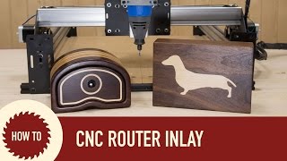 Using ShapeOko 2 and Easel CNC Router for Inlay [upl. by Kristofor575]