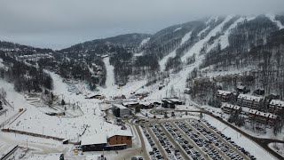 Day Ski Bromont Bromont QC Canada Dec 2021 [upl. by Nasia]