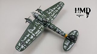 Heinkel He 111 H6 Luftwaffe Eastern Front Operation Barbarossa 1941 Corgi 172 Diecast [upl. by Revell]