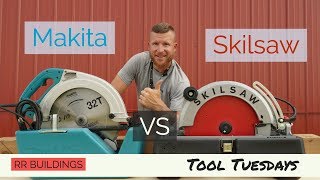 The Biggest Circular Saw Review The Makita VS Skilsaw Beam Saws [upl. by Gruchot498]