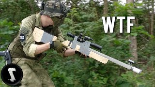 Guy Brings Homemade Airsoft Gun and Destroys Everyone [upl. by Meagher]