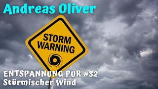 Windgeräusche zum Einschlafen und Entspannen  Stürmischer pfeifender und heulender Wind [upl. by Renita607]