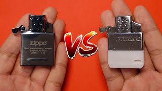 Zippo vs Thunderbird Butane Lighter Insert [upl. by Kippy177]