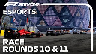 LIVE Race I F1 Sim Racing World Championship 20232024 I Round 10 amp 11 I Las Vegas amp Lusail [upl. by Ferriter]