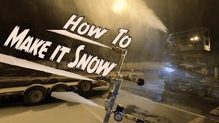 DIY Snow Machine  How to Make Snow [upl. by Maxfield]