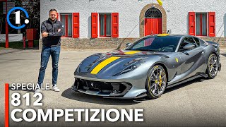 Ferrari 812 Competizione  Il SOUND dal vivo e i SEGRETI della edizione limitata da 830 CV [upl. by Atinra]