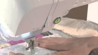 Brother Domestic Sewing Machine Quilting Foot Tutorial [upl. by Chelsy]