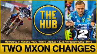 Two MXoN Changes • 2025 Contracts • Injuries  Motocross Latest [upl. by Notloc574]