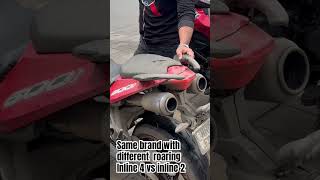 Benelli 600i vs benelli 502 both having aftermarket exhaust with sounds u better  Do comment guys [upl. by Sofer424]