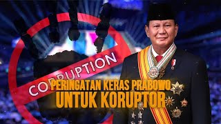 Peringatan Keras Prabowo Untuk Koruptor  Kabar Petang tvOne [upl. by Konrad]