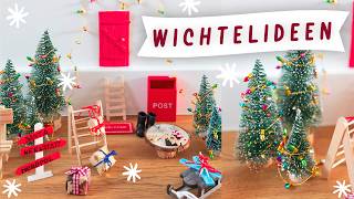 Wichteltür und Wichtelzubehör Ideen selbst basteln 🎅🏼🎄  Der Wichtel zieht ein  TRYTRYTRY [upl. by Yojal]