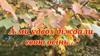 А ми удвох діждали свою осінь слова Л Дутчак музика і виконання Б Братівник живийзвук [upl. by Ylam421]