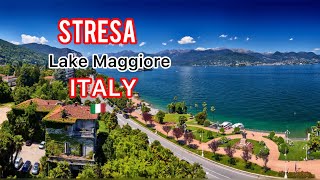 STRESA  Most Popular Tourist Place in ItalyTHE BEST TOWN IN LAKE MAGGIORE  🇮🇹 [upl. by Vyner9]