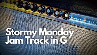 Stormy Monday Jam Track [upl. by Handal128]