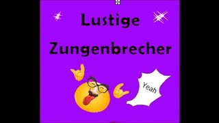 Zungenbrecher Denke nie du denkst  Lustige Version [upl. by Suhploda668]