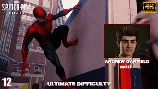 Ultimate SpiderMan Andrew Garfield Face Part 12  SpiderMan PC MOD [upl. by Season]