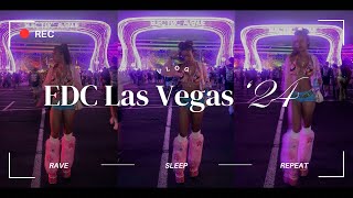 EDC Las Vegas 2024 Vlog ❤️‍🔥 [upl. by Sacci]