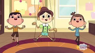 The Pinocchio Nursery Rhymes Super Simple Songs [upl. by Navets]