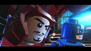 LEGO Marvel Superheroes  Chapter 5 Rebooted Resuited Captain America Iron Man [upl. by Cirderf]