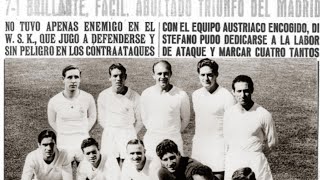 195859 Alfredo Di Stefano vs Wiener SC H European Cup [upl. by Mcdermott]