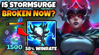 STORMSURGE FIRST after the BUFFS is SO STRONG on SYNDRA right now [upl. by Gayelord777]