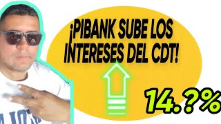 quotCDT de PIBANK ¡Ahora Más Rentable Descubre su Nueva Tasa de Interésquot7 CDT PIBANKPIBANK CDT [upl. by Aurea]