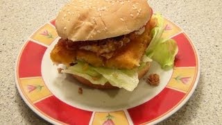 Fischburger selber machen Rezept mit Fischstäbchen [upl. by Hgielra437]