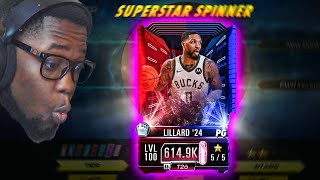 NBA 2K Mobile GOLDEN WEEK SUPERSTAR SPINNER [upl. by Eisinger]