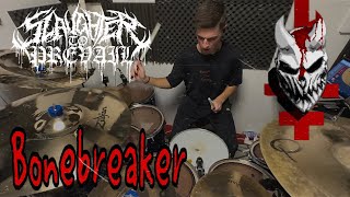 Slaughter To Prevail  Bonebreaker drum cover [upl. by Meeharb569]