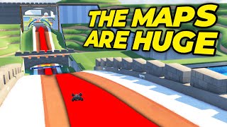 I played TrackMania but the Maps are Huge [upl. by Alroy]