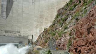 Flaming Gorge Dam water release [upl. by Collins]