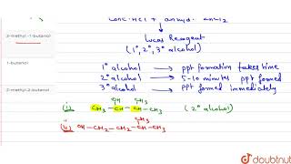 The hydroxyl compound that gives a precipitate immediately when treated with concentrated HCl and an [upl. by Gewirtz]