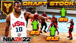 TOP RANKED COMP PRO AM PLAYERS CHALLENGED my KOBE BRYANT BUILD in NBA 2K22 [upl. by Akihsat]