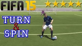 Turn amp Spin McGeady Spin ★★★★★ Tutorial  FIFA 15 PS4  Xbox ONE ᴴᴰ [upl. by Niatsirhc]