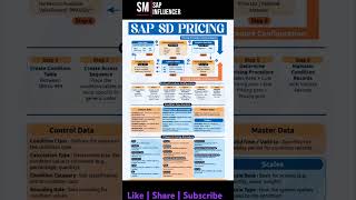 SAP S4 HANA Cheatsheet on Pricing in SAP SD sapsd saphanaenterprisecloud sapportal sapmodules [upl. by Desirea748]