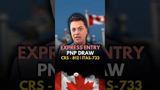 Express Entry Draw  PNP draw  CRS 812 [upl. by Caneghem608]