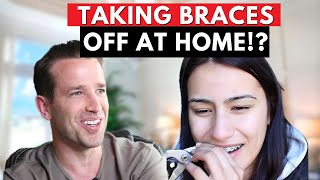 Orthodontist Reacts to Removing Your Braces at Home  How to Remove Your Braces By Yourself [upl. by Gnuj]