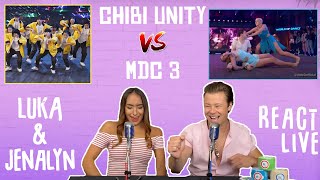 DRS  quotChibi Unity VS MDC 3quot NBC WORLD OF DANCE 😱LIVE REACTION 🥊DUELS🥊Season 4👍👎 [upl. by Carlile781]