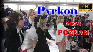 Pyrkon 2024 real footage the biggest anime convention in Poland [upl. by Ulah]