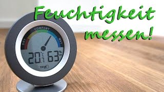 Ausprobiert TFA Dostmann Cosy ThermoHygrometer [upl. by Atilahs]