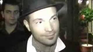 🇩🇪 Interview with Roger Cicero from Germany  Eurovision in Helsinki 2007 [upl. by Biagio]